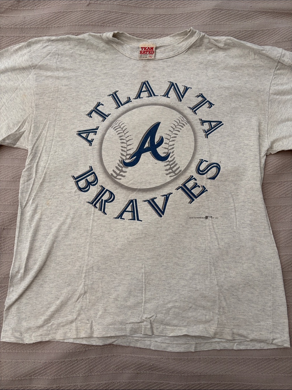 Vintage Single Stitch 1993 Atlanta Braves MLB T-Shirt – Made in USA